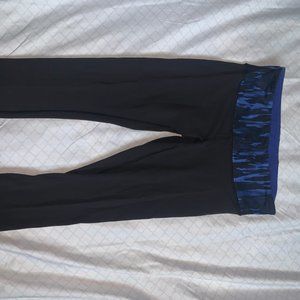 black reversible leggings
